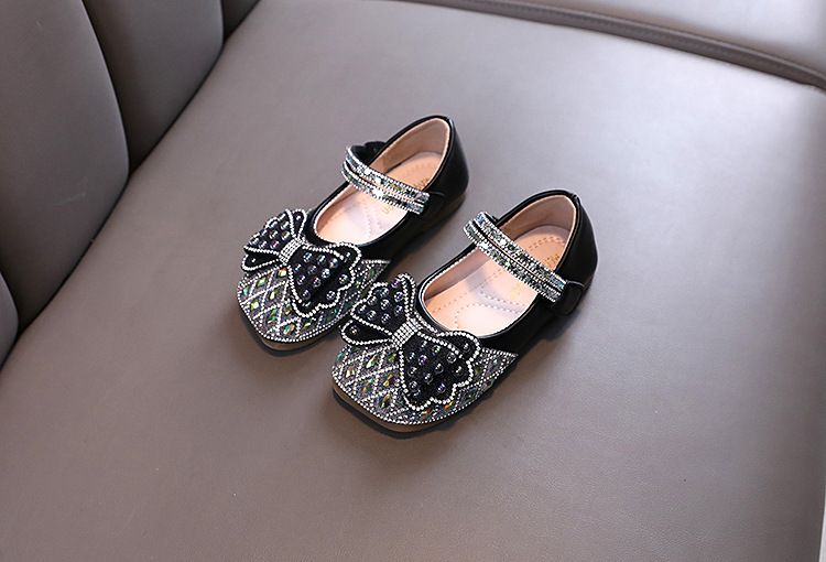 Neu Dame Baby Mädchen Mädchen Prinzessin Diamant Einzelnen Schuh Schuhe Dance_voghion.com