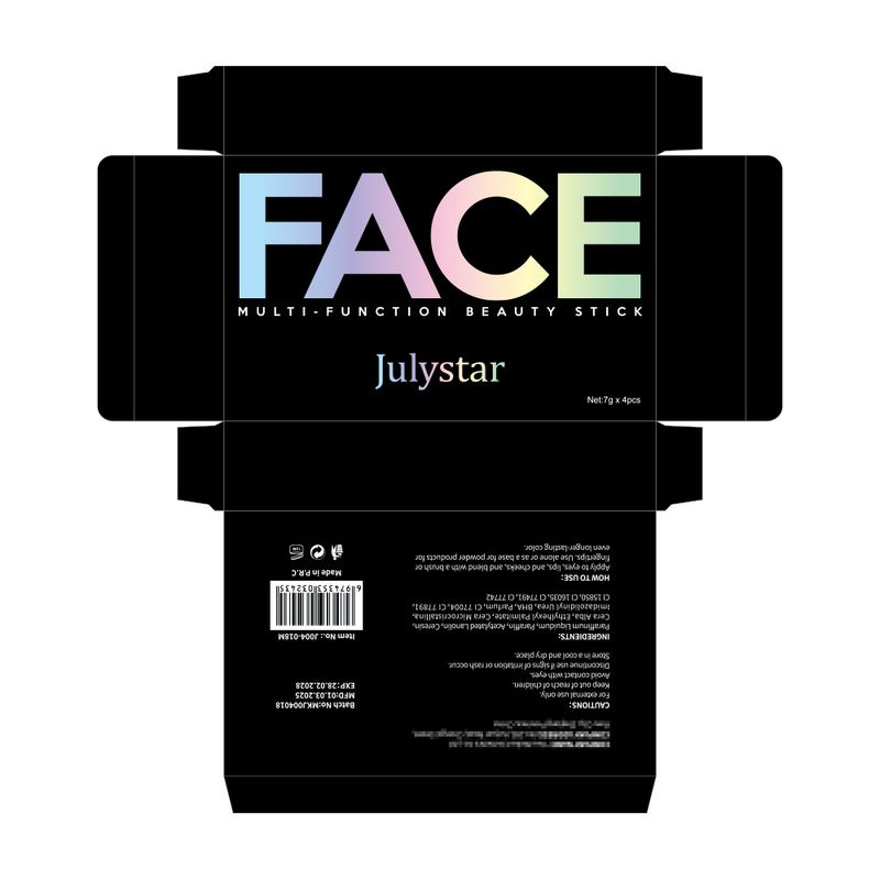Blush Popular Multifunctional Contour Stick Four Pack Highlight Brightening Contour Modification Natural Matte Blush Stick Facial Makeup_voghion.com