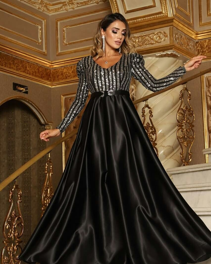 Damenbekleidung 2024 Neue Damenbekleidung Deep V Swing Sexy Langer Rock Trailing Bankett Abendkleid Neuer Stil_voghion.com