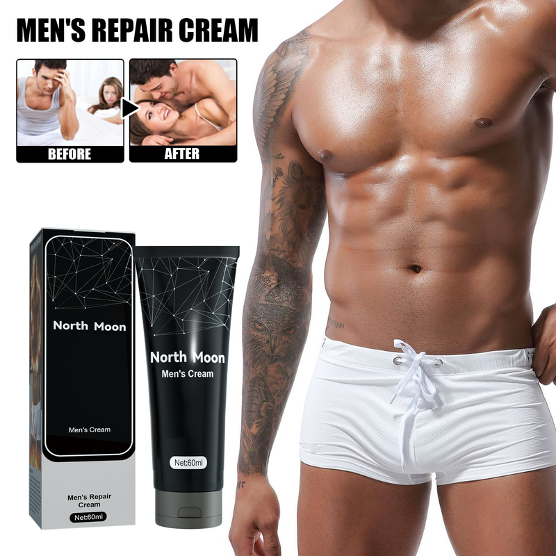 North Moon Repair – crème de Massage pour hommes, entretien des parties intimes, prévention des odeurs, exercice nourrissant_voghion.com