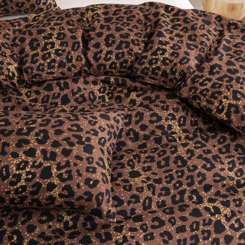 Set copripiumino con motivo geometrico - Biancheria da letto reversibile in stile nordico con morbido tessuto spazzolato (disponibili diverse misure)_voghion.com