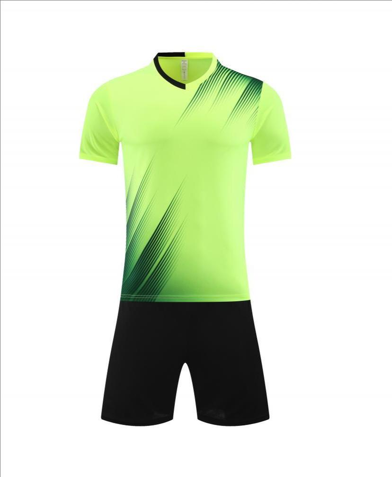 2425 Conjunto de traje de fútbol para adultos y niños, camiseta de fútbol deportiva, ropa de entrenamiento_voghion.com