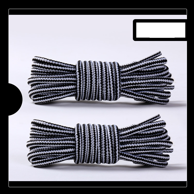 Accessori per scarpe Stivali Martin lacci per scarpe scarpe casual in pelle stivali militari colore bianco e nero lacci per scarpe rotondi da 4 mm in stile britannico_voghion.com