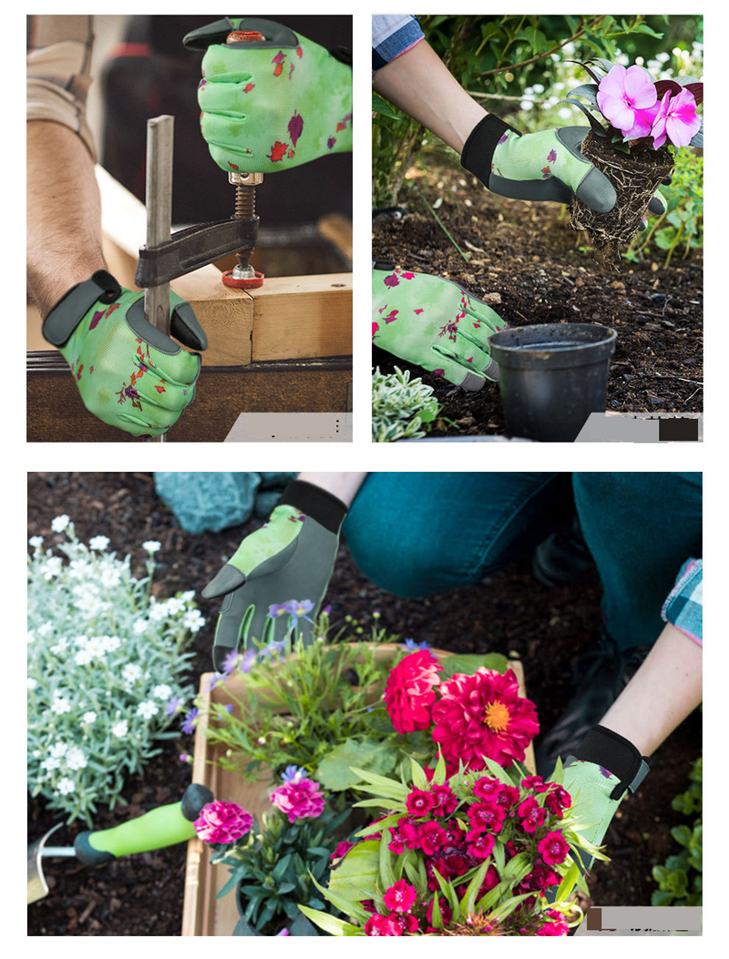 Guanti da giardinaggio in pelle di pecora, guanti da lavoro anti-spina, guanti da giardinaggio, guanti da piantagione, guanti da giardinaggio, guanti da potatura, guanti da lavoro in pelle anti-spina_voghion.com