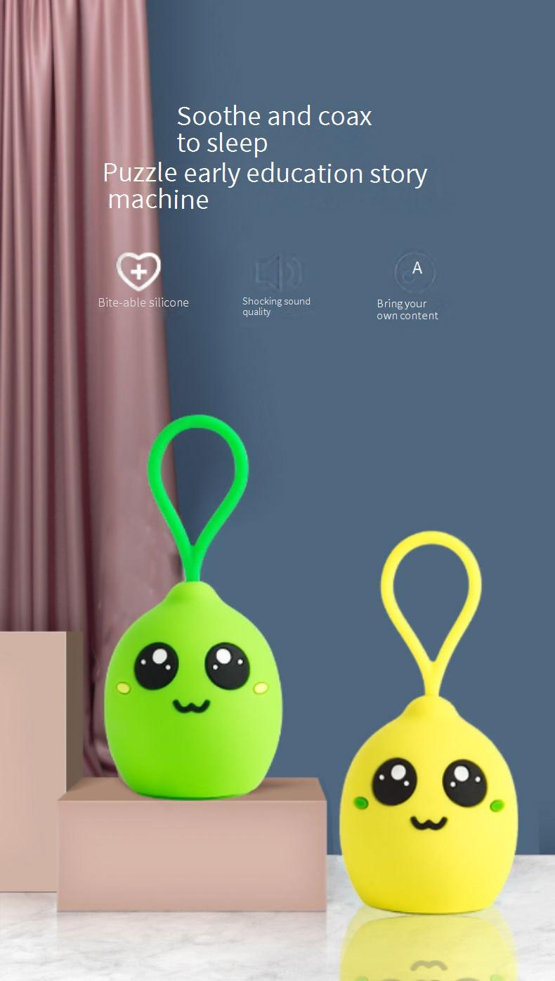 Mini haut-parleurs portables créatifs et mignons, Bluetooth, lecteur portable pour enfants, carte_voghion.com