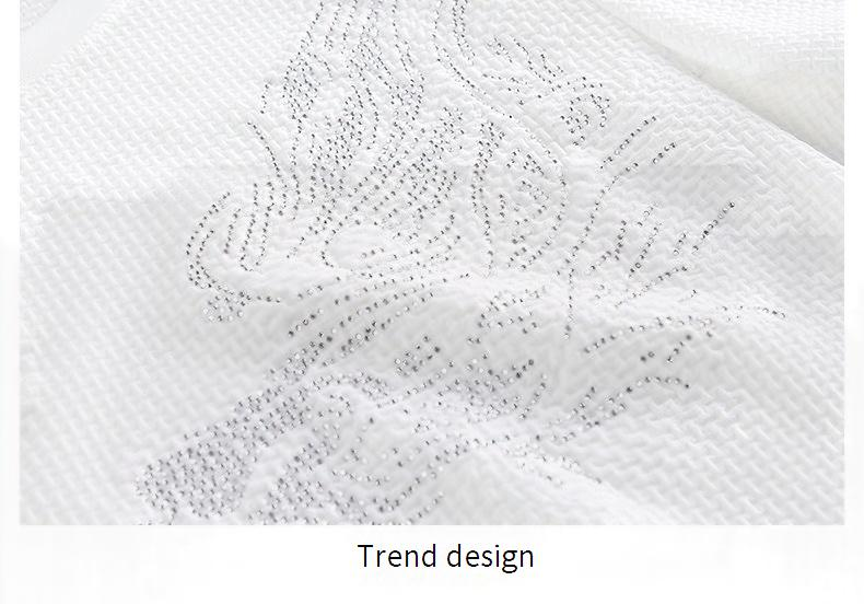 Vêtements pour hommes Été Hommes Dragon Totem Imprimé Ice Sense Col rond Manches courtes Demi-manches Respirant Manches courtes Ice Silk Jacquard T_voghion.com