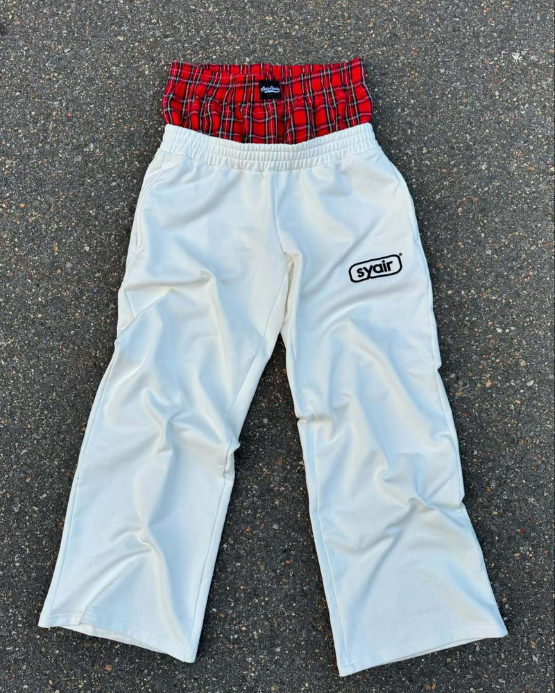 Pantaloni da jogging a vita alta con fodera in pile – Pantaloni caldi invernali da donna (nero/bianco, S-XL, poliestere, vestibilità comoda, polsini elastici)_voghion.com