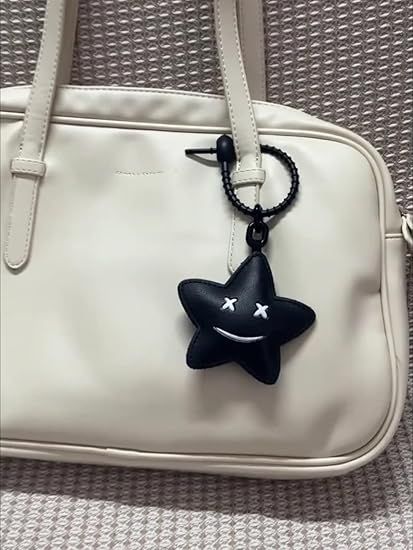 Coole tasbedels voor handtassen, leren tashanger, handgemaakte autosleutelhanger, grappige cadeaus_voghion.com