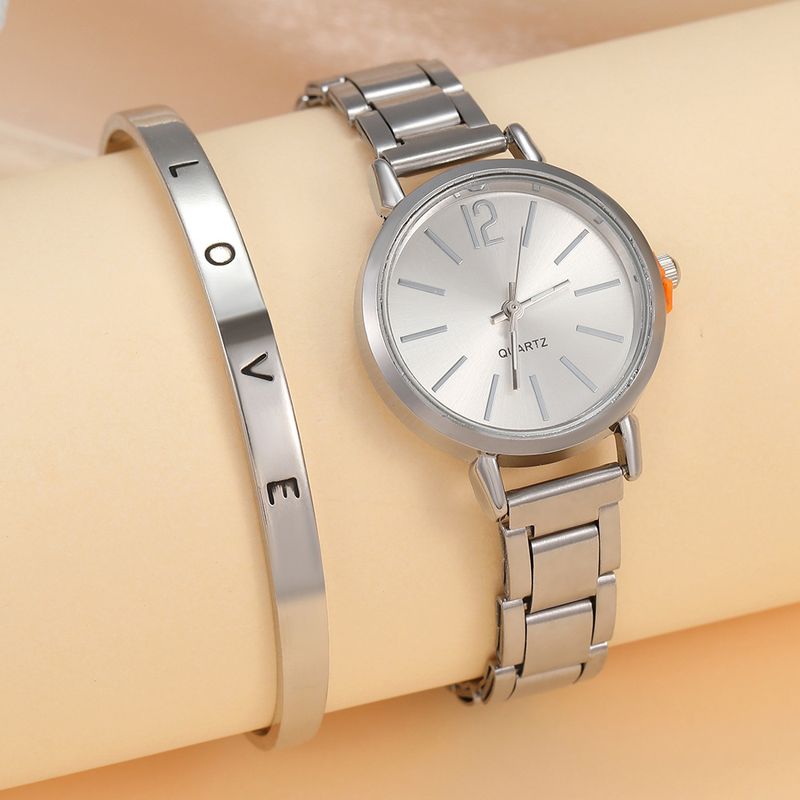 Elegant Small Dial Women's Quartz Watch - Stylish Casual Wristwatch For Teens & Adults, Fashionable Alloy Band, Gold/Silver/Rose Gold Options_voghion.com
