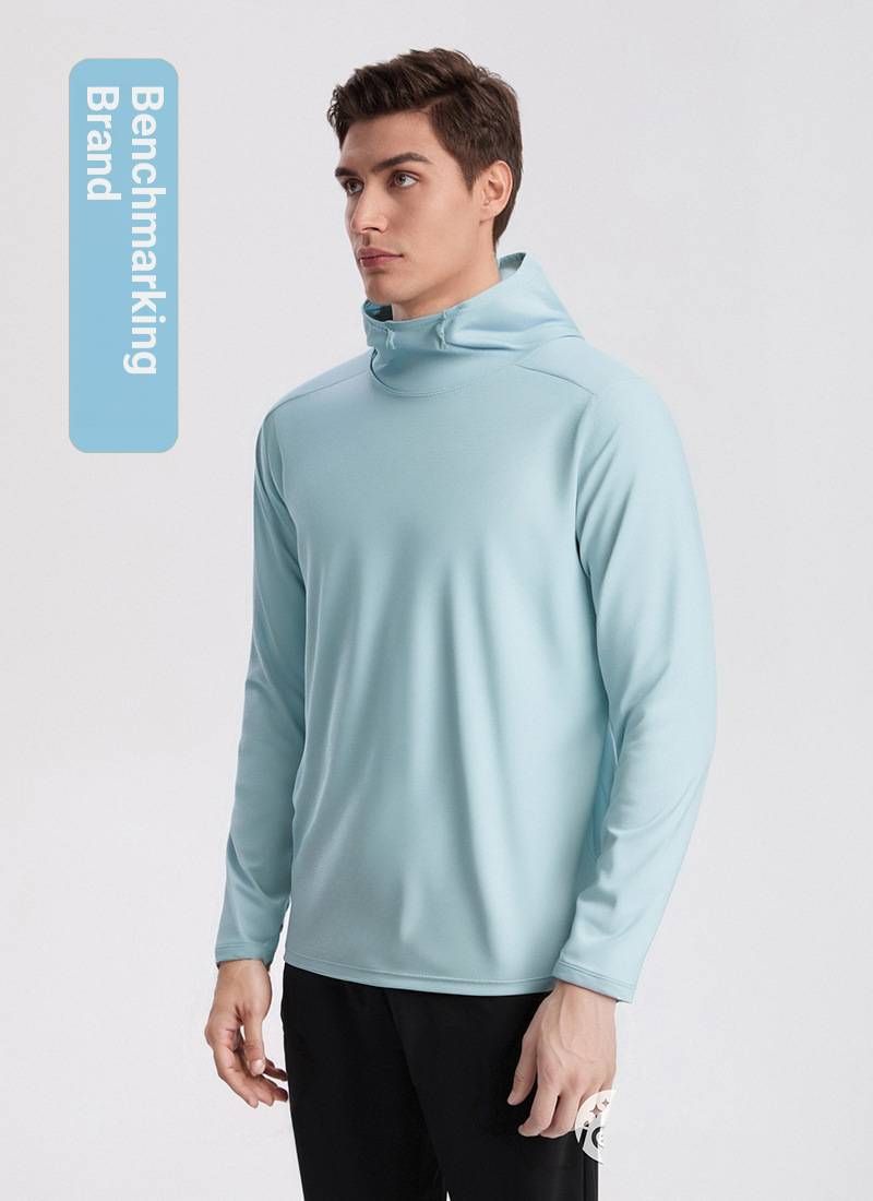 KOOSSOASIS Herbst/Winter Hoodie im gleichen Stil, schnelltrocknend, bequemes Sportoberteil, Fitness-, Lauf- und Sportshirt für Herren, schnelltrocknend, langärmelig_voghion.com