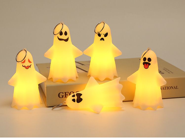 Dekoration Ornament Anhänger Handheld Kleine Geist Nacht Licht Trick-oder-Behandeln Halloween Party Prop_voghion.com