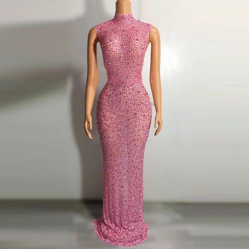 Women's Clothing Novance bridal diamond long prom bride gown mother of the bride long gown party dress_voghion.com
