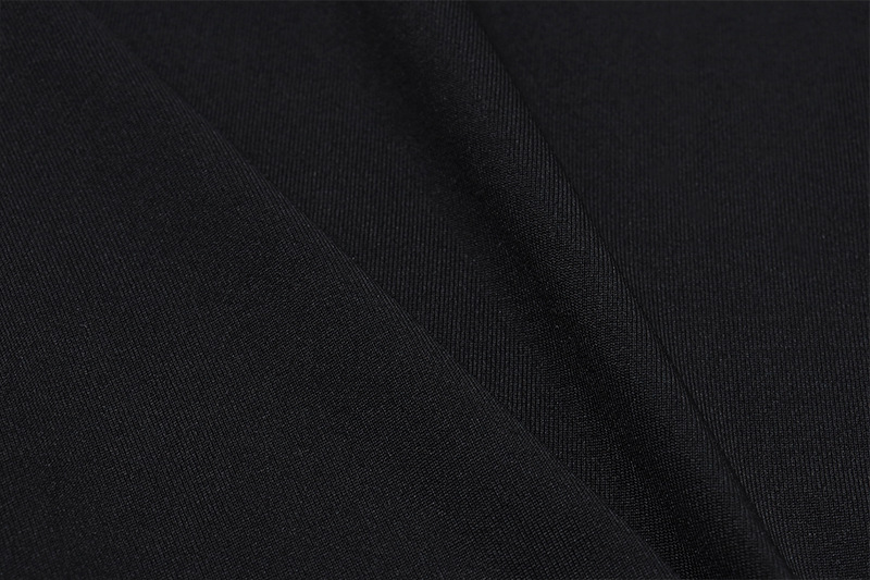 Winterfest, Weihnachten, Kontrastfarbe, Plüsch, einzeiliger Kragen, Tube-Top, hoher Schlitz, langer Rock, Kleid für Damen_voghion.com