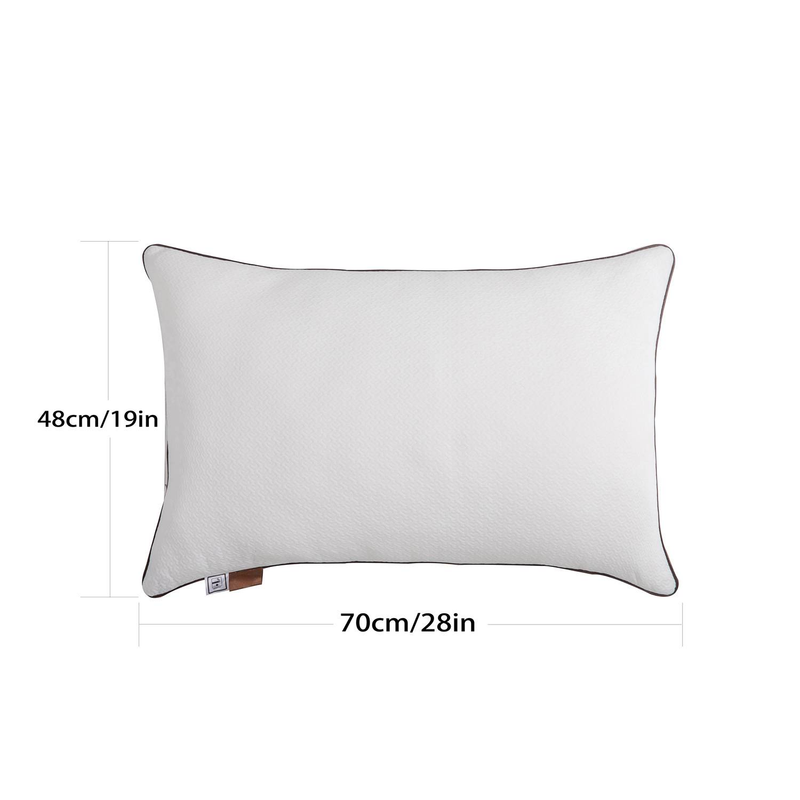 2pcs Bed Pillows For Sleeping, Soft Pillows For Back(70x48cm)_voghion.com