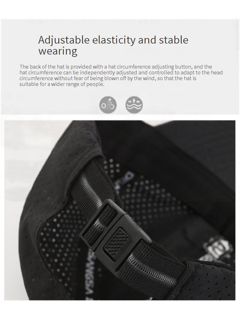 Moški klobuki, klobuk za pomlad in poletje, hitro sušeča perforirana zračna baseball kapa za zunanjo uporabo, ultra lahka tekaška priložnostna kapa z račjim kljunom, moška priložnostna_voghion.com