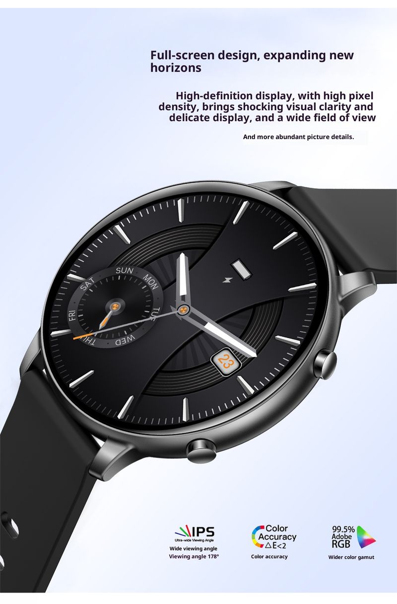 G28 Smart Watch With Bluetooth Calling, Heart Rate & Blood Pressure Monitor, Sleep Tracking, Step Counter, IP67 Waterproof,_voghion.com