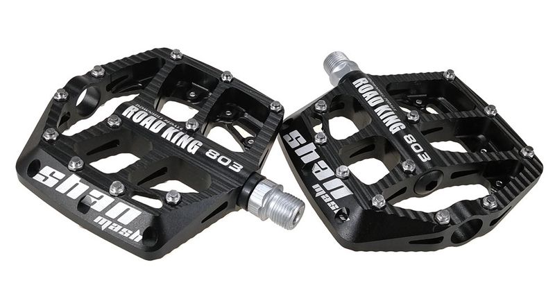 SHANMASHI 803 Plataforma Bicicleta de Montaña Pedales Planos Cómodos Anchos_voghion.com