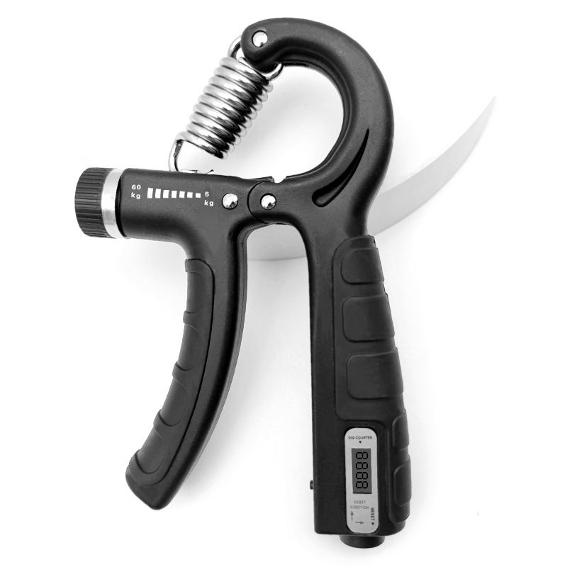 Adjustable Mechanical Counting Grip Strengthener Home Fitness Equipment Finger Rehabilitation Training_voghion.com