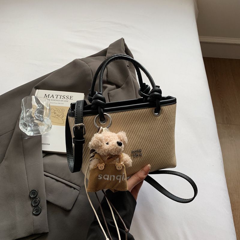 Modetrend klein für Frauen 2025 Frühling Sommer neue lässige Crossbody Nischendesign einfache Handheld Bucket Bag_voghion.com