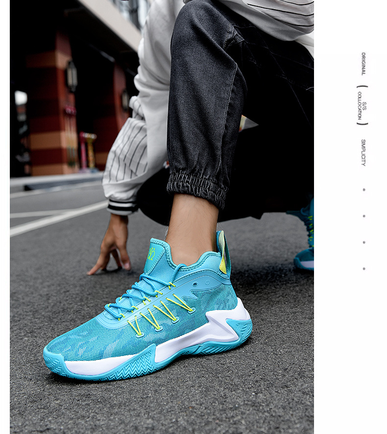 Men's shoes basketball shoes mesh surface breathable student running shoes soft soles sneakers low top non-slip sports shoes_voghion.com