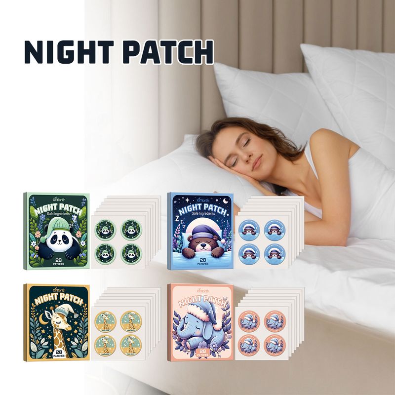 Ximonth Plant Gentle Care Adesivi per dormire tranquilli e confortevoli con simpatici cartoni animati_voghion.com