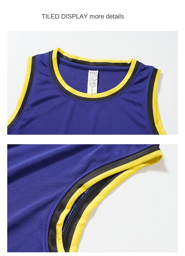 Sportpak Heren zomer hardloopkleding snel drogend T-shirt met korte mouwen Losse ijszijde speel trainingskleding Europees en Amerikaans stijl pak_voghion.com