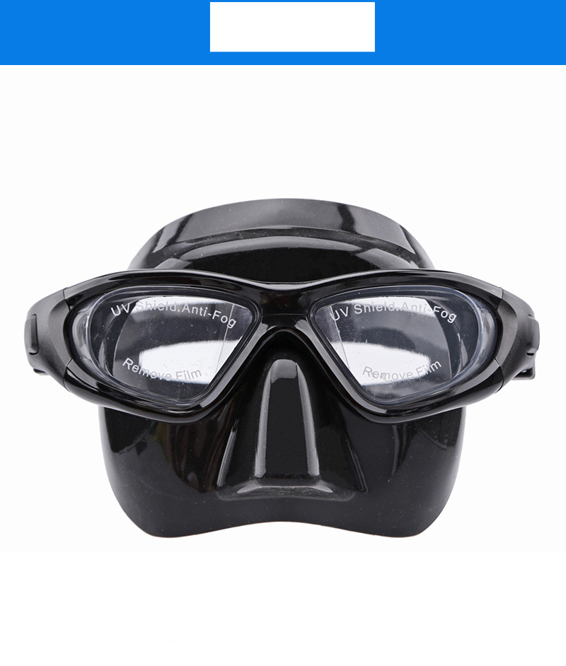 Ochelari de scufundare Ochelari de scufundare Ochelari de scufundare pentru apnee Câmp vizual larg Set de măști confortabile cu volum redus_voghion.com