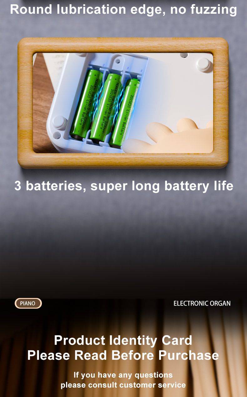 Ultimo giocattolo musicale tascabile portatile con tastiera elettronica con sensore tattile, luce arcobaleno, strumenti musicali innovativi per bambini_voghion.com