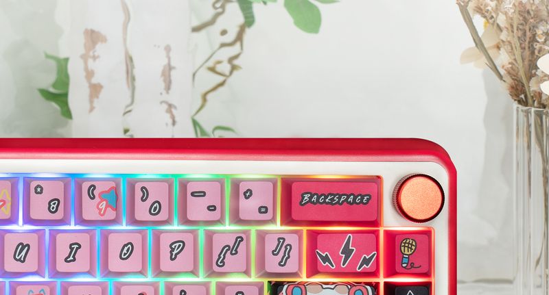 Omo65 Three-Mode Wireless RGB Bluetooth Nical Keyboard Office Mahjong Sound Hot Plug Gasket Customized Kit_voghion.com