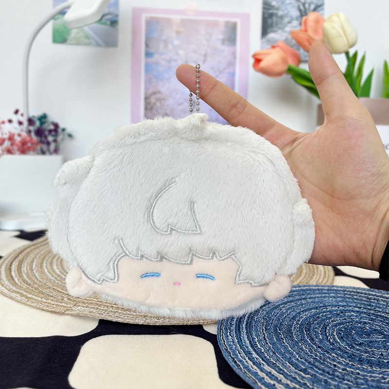 Love And Space Qi Yuli Deep Star Zero Wallet Cute Earphone Case With Beaded Chain Bag Hanging_voghion.com