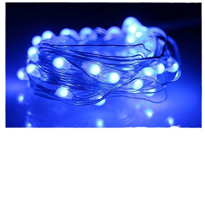 LED Cake Bouquet Box Decoration Light Strip Small Colorful Button Copper Wire String Lights Gift_voghion.com