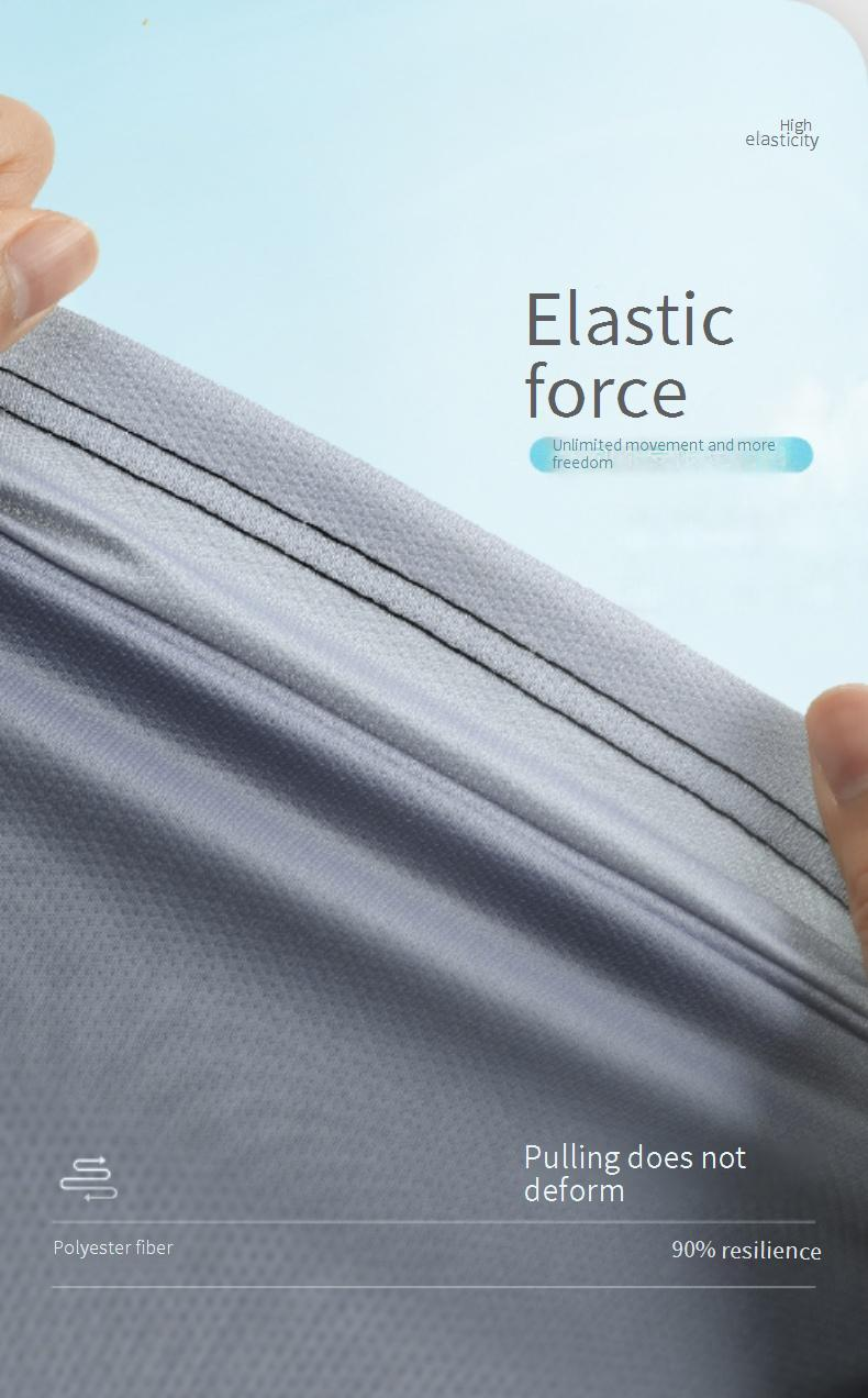 Men's Quick-Dry T-Shirt - Breathable & Lightweight Workout Top For Running/Gym (Moisture-Wicking, UV Protection)_voghion.com