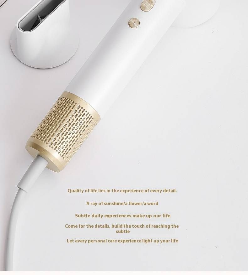 Asciugacapelli – Motore brushless ad alta velocità da 1600 W, tecnologia ionica e ceramica, 3 impostazioni di calore/velocità per un'asciugatura rapida e capelli senza crespo_voghion.com