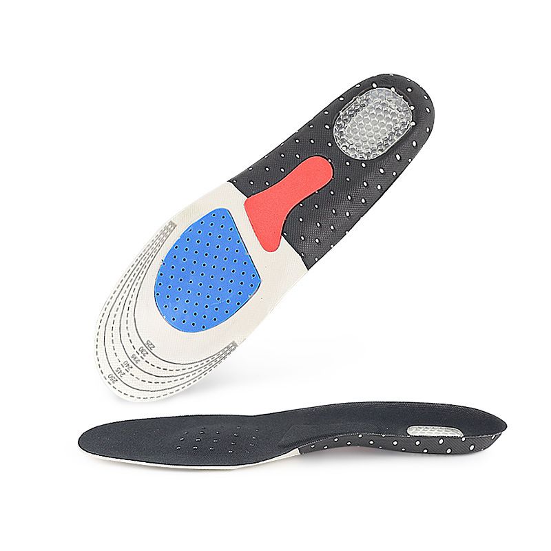Breathable Moisture-Wicking Shock-Absorbing Gel Insoles For Men & Women - EVA Memory Foam Cushion For Running, Basketball, Hiking_voghion.com