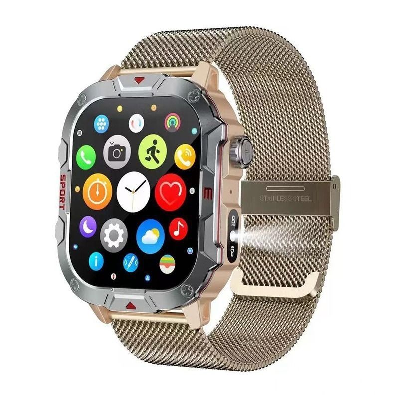 Trendy Items Cross-border New QX11 Smart Three-proof Outdoor Bluetooth Call Heart Rate Blood Pressure Monitoring Men's Sports Watch_voghion.com