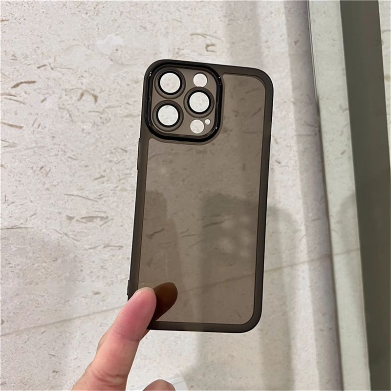 Phone Case For Samsung S25 Ultra S24 Plus S24 FE A06 A16 A26 A36 A56 A05S A15 A25 A35 A55 Camera Protection Clear Silicone Cover_voghion.com