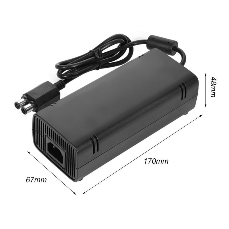 Charger Power AC Adapter Supply Cable For xbox360 E Xbox 360 E_voghion.com