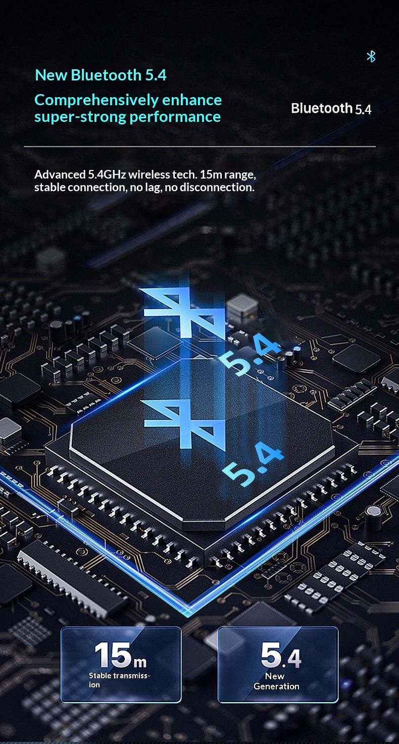 NeoGear Nowa mała kulka kokosowa AI Inteligentny wielokrajowy tłumacz Bluetooth Zaczep na ucho Długa żywotność baterii OWS Bezprzewodowy_voghion.com