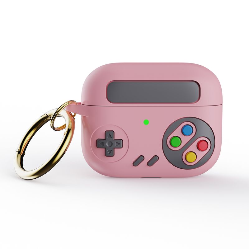 Gilt für Epple Airpods4 Bluetooth-Headset-Hülle, Silikon-Schutzhülle für Retro-Spielekonsole Pro2 der 3. Generation_voghion.com