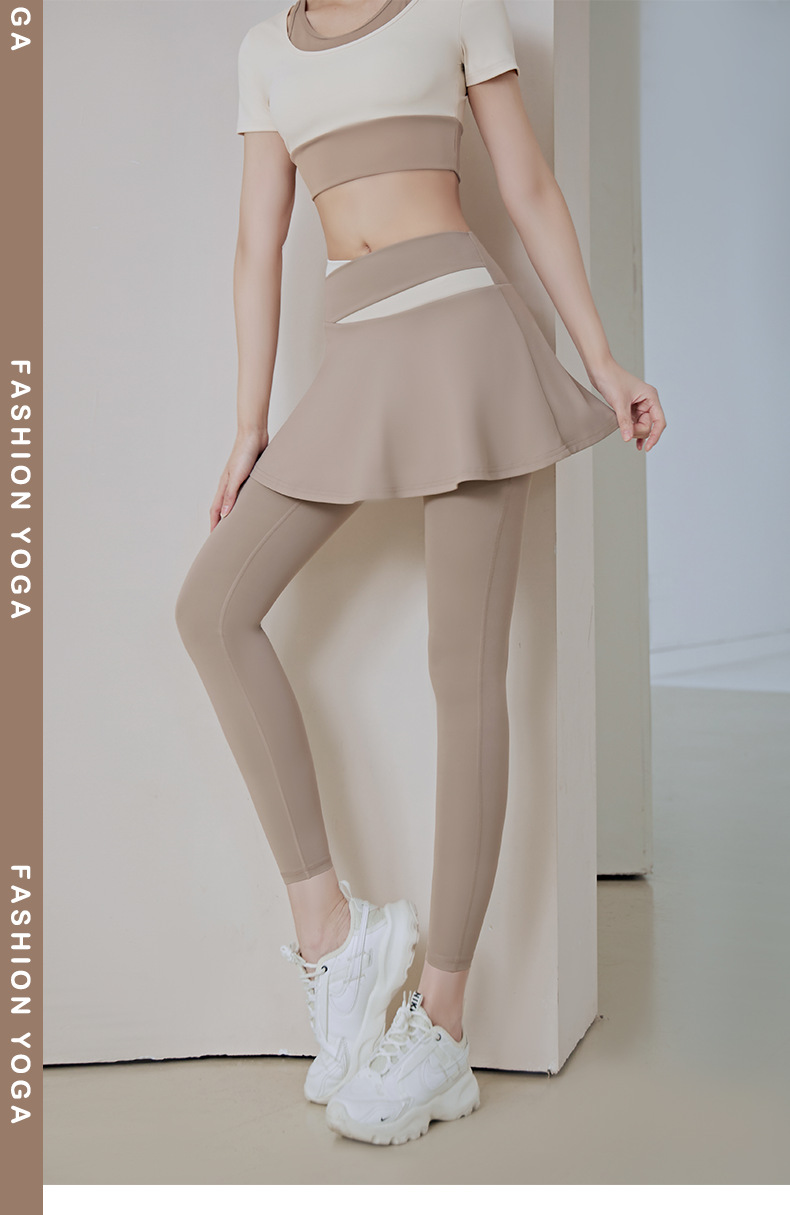 SUPERFLOWER – haut et pantalon taille haute 2 en 1, pantalon de course et soutien-gorge de sport avec coussinet de poitrine, ensemble pour Yoga, Jogging, Gym_voghion.com
