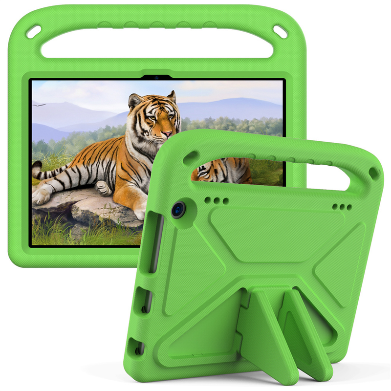 Støtsikker EVA håndholdt stativdekselveske for Kindle Fire HD 8 2022 HD8 Plus 2020 8,0 tommer Fire 7 2022 etui Kids Tablet_voghion.com