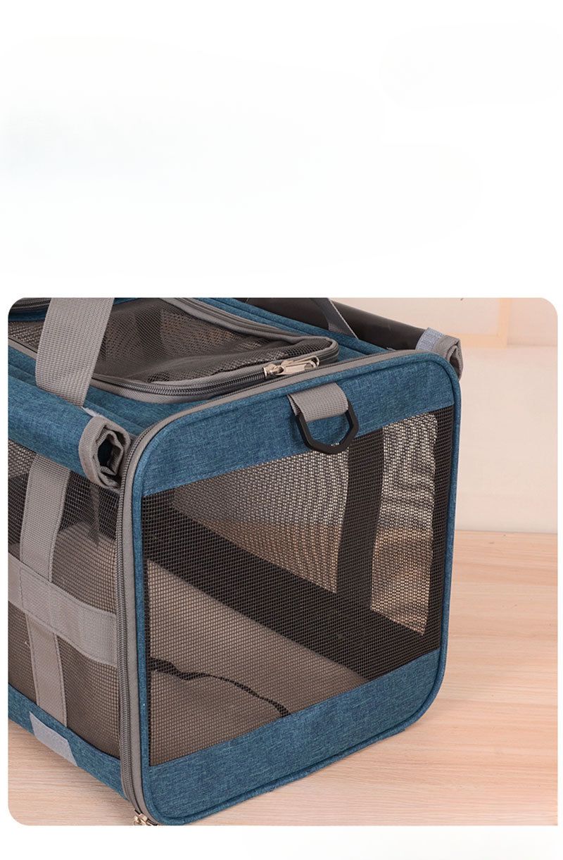 New Pet Bags Portable Cat Bag With Large Capacity Breathable Foldable Pets Carrier Universal_voghion.com