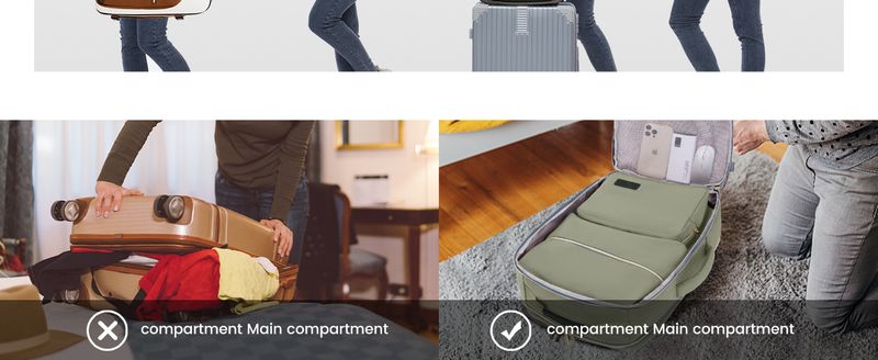 Mochila de viagem de grande capacidade Happypeople - Mochila unissex leve e durável em tecido Oxford com compartimento para laptop (16 polegadas), várias cores_voghion.com