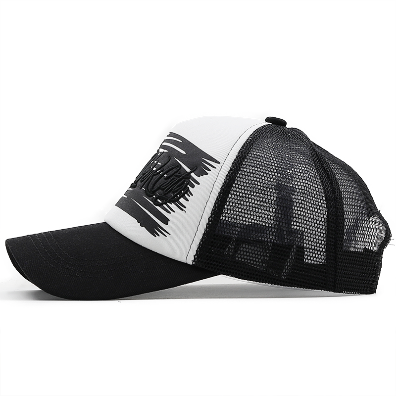 New Snapback Hip Hop Trucker Hats For Men Breathable Mesh Bones Summer fishing Baseball Caps Women Patch Drake Gorras_voghion.com