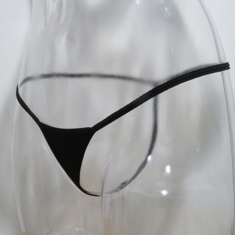 Spodnje perilo Seksi Pamas Pama hlače Prozorne hlačke v obliki črke T T-hrbet Tri-točkovni bikini Mini kopalke Plavanje_voghion.com