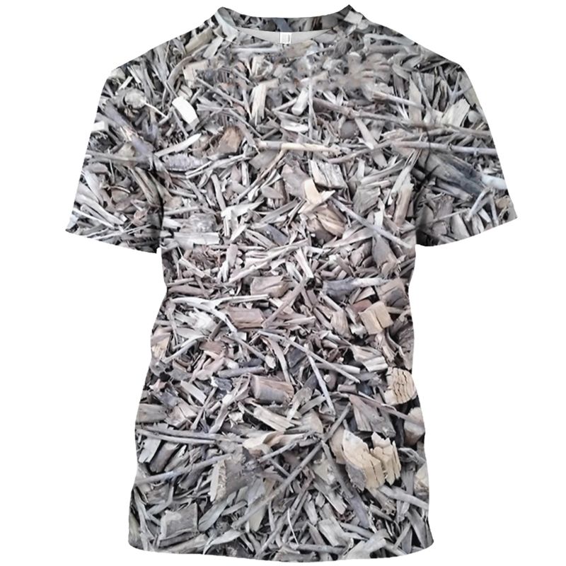 Outdoor Camouflage Jungle Camo Sommer Herren T-Shirt Lustiges O-Ausschnitt Schnelltrocknend Lose Jagd Tough Guy Persönlichkeit Kurzarm Top_voghion.com