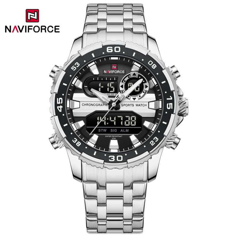 Fashion Brand Black Gold Men Watch Fashion Luxury Quartz Wrist Watches Sport Waterproof Stainless Steel Strap Mens Watches_voghion.com