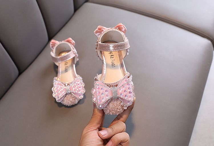 Neu Mädchen Prinzessin Baby Mädchen Student Einzelnen Schuh Leder Dance_voghion.com