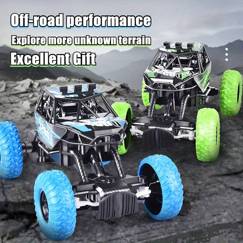 1pc Climbing Car Rechargeable Remote Control Car Electric Remote Control Off-road Vehicle Toy Car Suitable For Thanksgiving, Christmas, Etc._voghion.com