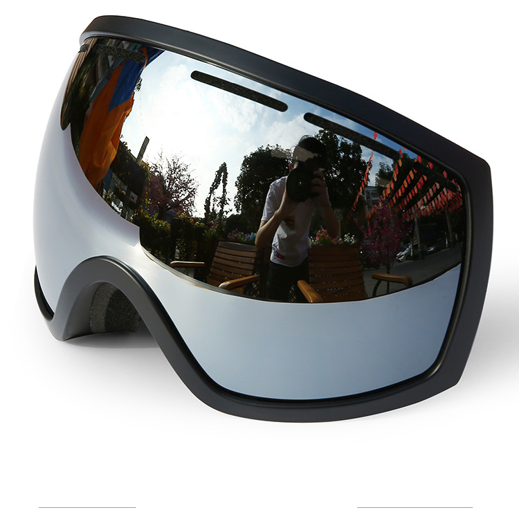 Velika sferična smučarska očala z velikim vidnim poljem, dvojna trpežna smučarska očala proti rosenju, cocker kratkovidnost, moška in ženska_voghion.com